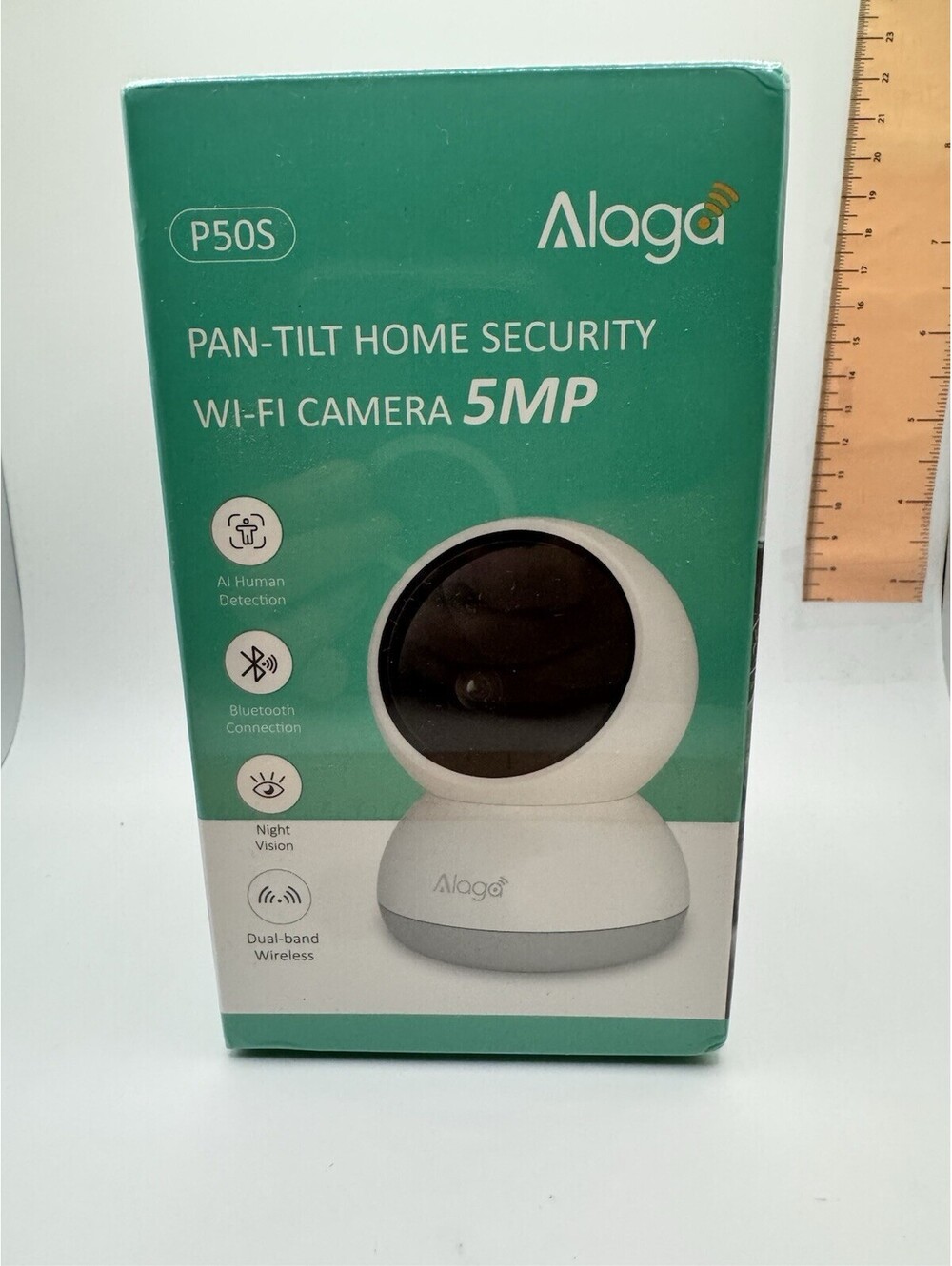 Alaga P50S Pan-Tilt Home Security Wi-Fi Camera